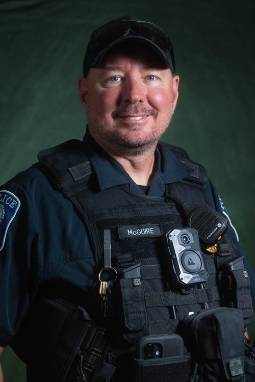 Police Officer Chris McGuier