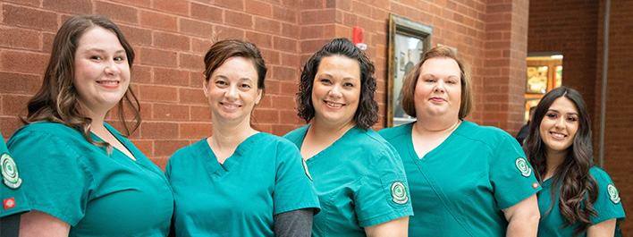 Group of Women Nursing Graduates
