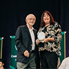 NorthWest Arkansas Community College (NWACC) Foundation recently awarded alumna Karen Reynolds with the Dick Trammel Outstanding Alumni Award for her achievements in her medical field career and impact on the community. 