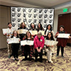 Members of the NWACC Eagle View student newspaper staff received 14 awards in a statewide competition conducted by the Arkansas College Media Association.